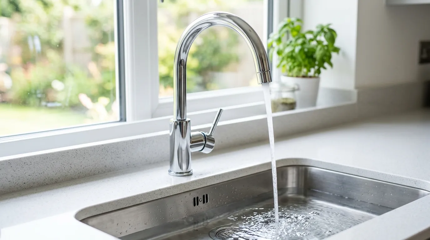 Local Plumbing Master Pros same day plumber fixing a faucet in Yoder, WY
